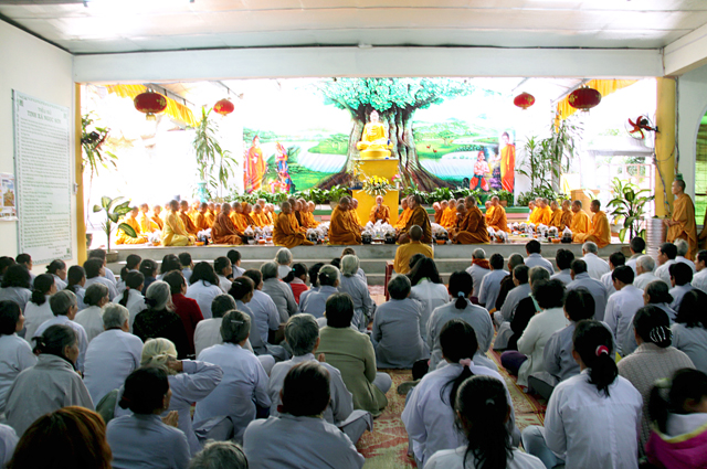 Thư mời tham dự lễ Xây dựng tháp thờ xá lợi Phật và hộ niệm đàn lễ trai tăng cầu siêu bạt độ tại Tịnh xá Ngọc Sơn